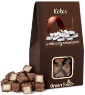 Kokosové kocky v mliečnej čokoláde 100g