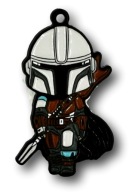 Kovový odznak Mandalorian Star Wars
