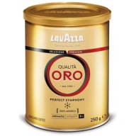 Plechovka na mletú kávu Lavazza Qualita Oro 250g