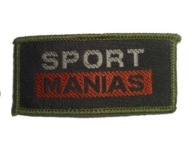NÁŠIVA NA ŠITIE NA SPORT MANIAS APLIKÁCIA ZÁPLATY NA DIERKU