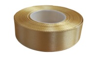 STUHA saténová stuha 2,5cm/35r ZLATÁ