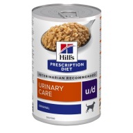 Hill's PD Urinary Care u/d mokré krmivo pre psov s močovými kameňmi, 370 g