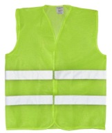 VÝSTRAHA REFLEXNÁ CYKLISTICKÁ VESTA FLUO