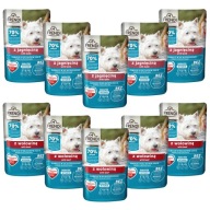 FRENDI Sachet mokré krmivo pre psov mix príchutí 10 x 100g