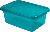 Nádoba Home plastový box s vrchnákom Moxom BaseStore 3 L Blue