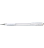 Pentel 0,8 mm K118-W gélové pero, biele