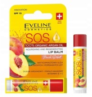 Eveline SOS Argan ochranný rúž Peach Sorbet
