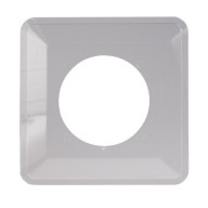 ZAMEL JEDNODUCHÝ ČISTÝ NÁSTENNÝ KRYT OSX-910-BZB