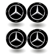 Nálepky s emblémami na ráfiky Mercedes Car Badge