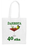Nákupná taška k 40. narodeninám Darček na 40 rokov