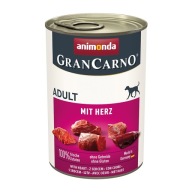 ANIMONDA Grancarno Adult hearts Mokré krmivo pre psov so srdiečkami 400g plechovka