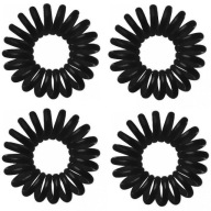 INVISI BOBBLE HAIR BOBBLE BLACK - 4 KUSY
