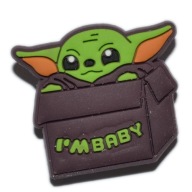 Kreslené filmy - Crocs Pin - Baby Yoda - 3210
