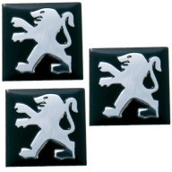 PEUGEOT 16mm ODZNAK KĽÚČA ZNAK NA DIAĽKU