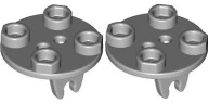 LEGO Držiak kolies 2x2 J. Grey (2655/26716/6152344) x2