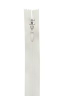 Skrytý zips C3 25 cm Háčik slonovinovej kosti