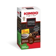 Kimbo Espresso Napoletano kávové vrecúška ESE sada 15 ks.