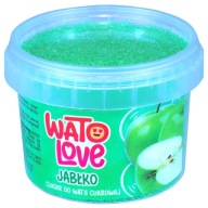 Farebný cukor do cukrovej vaty 100g JABLKO