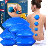 ČÍNSKE GUMOVÉ CUPPINGY NA MASÁŽNE CUPPINGY CELULITÍDY 4KS