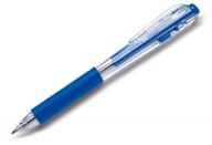 Pentel BK437 tradičné výsuvné guľôčkové pero, modré