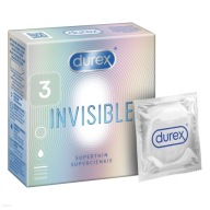 Durex Invisible veľmi tenké kondómy 3x
