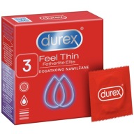 DUREX FETHERLITE ELITE tenké kondómy, 3 ks
