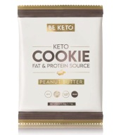BeKeto Keto Arašidové maslo Cookie Arašidové maslo 50g BEZ CUKRU A LEPKU