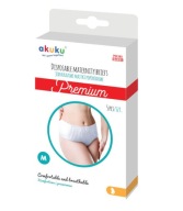 Akuku Jednorazové popôrodné nohavičky M 5 ks.