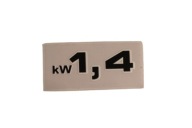 NÁLEPKY SVETLENÉ NÁLEPKY 1,4 KW ROMET OGAR 200 205 CADET PEGAZ