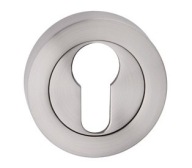 SPODNÁ DOSKA okrúhly BRÚSENÝ NIKEL S VLOŽKOU
