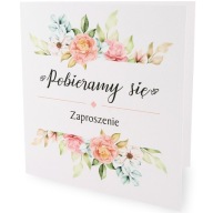 Svadobné oznámenia, 5 kusov
