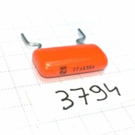 Kondenzátor MKT368 Philips 27nF 630V R15 5% x5