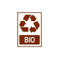 Vrecia na odpad BIO bioodpad 120l hnedá 10 ks.