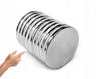 Neodymové magnety 6x1mm 10ks, silný guľatý magnet