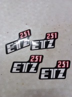 Nálepka MZ ETZ 251