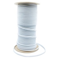 Guľatá česká gumička 4mm biela