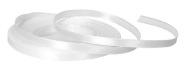 STUHA BIELE SATÉNOVÁ 6MM 32M