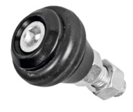 Vodiaca kladka pre posuvnú bránu, priemer 42 mm, pogumovaný závit M12