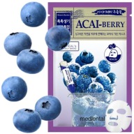 Kórejské hydratačné plátené masky - BERRY
