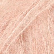 Priadza Drops Brushed Alpaca Silk 20, pieskovo ružová
