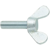 Pozinkovaná motýľová skrutka M8x25 mm DIN 316