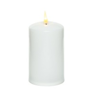 LED sviečka napájaná AA batériami, výška 15cm, blikajúci plameň
