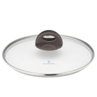 Žiaruvzdorná sklenená pokrievka na panvicu Valdinox Aurum, 24 cm