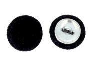Gombíky na čalúnenie potiahnuté zamatom Av26 18mm 10ks