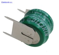2,4V 80mAh Ni-Mh batéria pre tlač 3 piny MH80B2AL3
