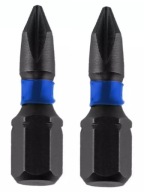 Nárazové bity bity PH1x25mm 2ks DEDRA