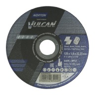 REZNÉ KOTOUČE KOVOVÉ INOX OCEĽ NORTON VULCAN 125x1,0 125x1