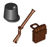 Pirate Set Brokovnice Cap Backpack 2524 2561 2545