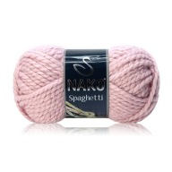 NAKO SPAGHETTI priadza, akrylová vlna 10639, ružová