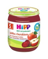 HiPP BIO pre generácie Jablká s cviklou, po 5 mesiacoch, 125 g